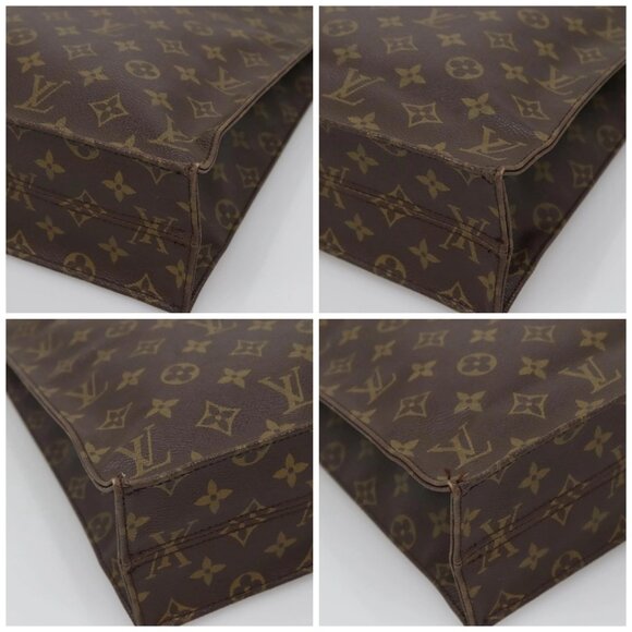 LOUIS VUITTON Monogram Sac Plat Hand Bag M51140 LV Auth 138439 - Picture 15 of 15